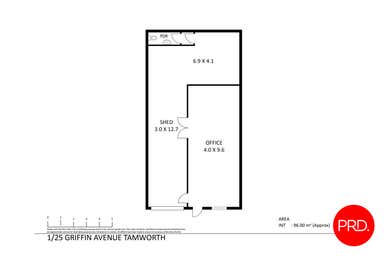1/25 Griffin Avenue Tamworth NSW 2340 - Floor Plan 1