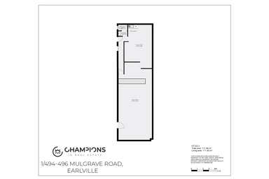 1/494-496 Mulgrave Road Earlville QLD 4870 - Floor Plan 1