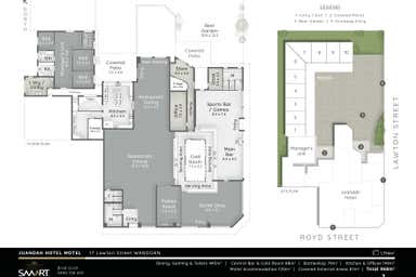 Juandah Hotel Motel, 17 Lawton Street Wandoan QLD 4419 - Floor Plan 1