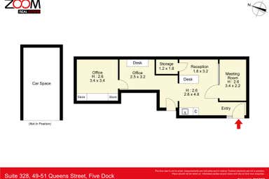 328/49 Queens Road Five Dock NSW 2046 - Floor Plan 1