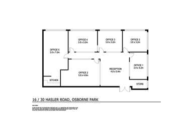 16/30 Hasler Road Osborne Park WA 6017 - Floor Plan 1