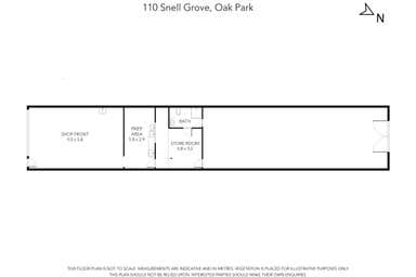 110 Snell Grove Oak Park VIC 3046 - Floor Plan 1