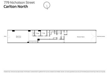 779 Nicholson Street Carlton North VIC 3054 - Floor Plan 1