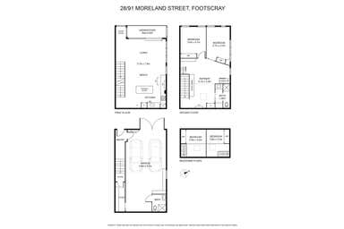 28/91 Moreland Street Footscray VIC 3011 - Floor Plan 1