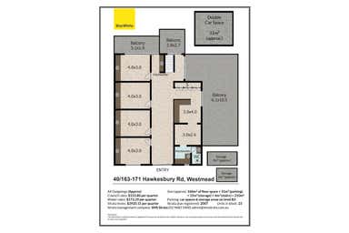 40 163-171 Hawkesbury Road Westmead NSW 2145 - Floor Plan 1