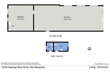 1/223 Hastings River Drive Port Macquarie NSW 2444 - Floor Plan 1