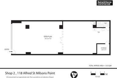 Shop 2, 118 Alfred Street Milsons Point NSW 2061 - Floor Plan 1
