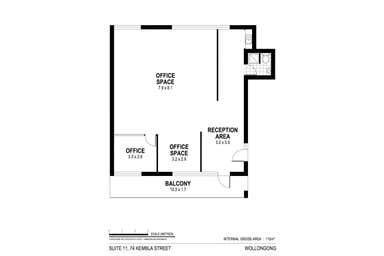 Level 1, 11/74 Kembla Street Wollongong NSW 2500 - Floor Plan 1