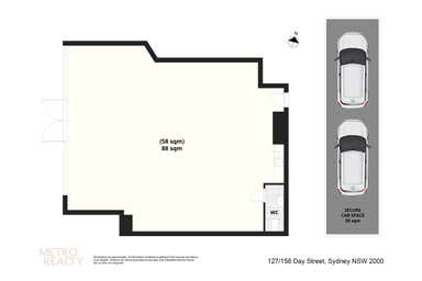 127/158 Day Street Sydney NSW 2000 - Floor Plan 1