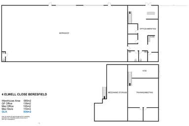 4  Elwell Close Beresfield NSW 2322 - Floor Plan 1
