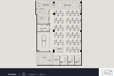 101 Moray, Unit 5, Level 2, 101 Moray Street South Melbourne VIC 3205 - Floor Plan 1