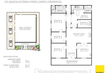 231 Queen Victoria Street North Fremantle WA 6159 - Floor Plan 1