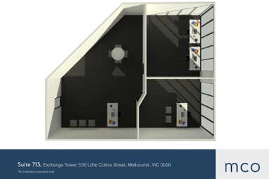 Exchange Tower, Suite 713, 530 Little Collins Street Melbourne VIC 3000 - Floor Plan 1