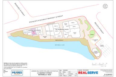 Lakeside Walk Shopping Centre, Shop 2, 2 Market Street Merimbula NSW 2548 - Floor Plan 1