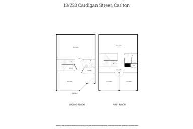 13/233 Cardigan Street Carlton VIC 3053 - Floor Plan 1