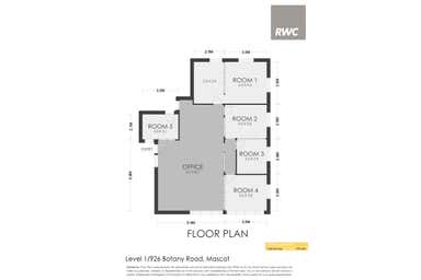 Level 1, 926 Botany Road Mascot NSW 2020 - Floor Plan 1