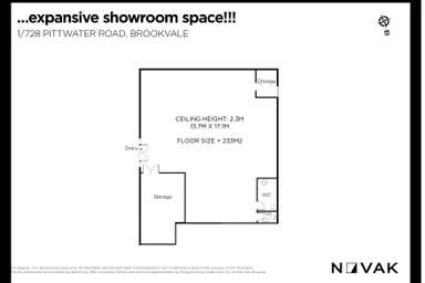 1/728 Pittwater Road Brookvale NSW 2100 - Floor Plan 1