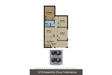 3/10 Assembly Drive Tullamarine VIC 3043 - Floor Plan 1