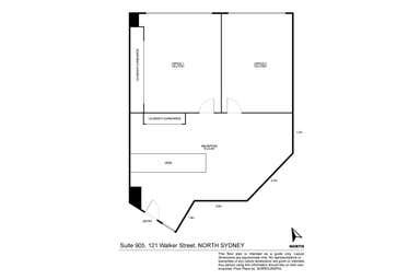 Suite 905/121 Walker Street North Sydney NSW 2060 - Floor Plan 1