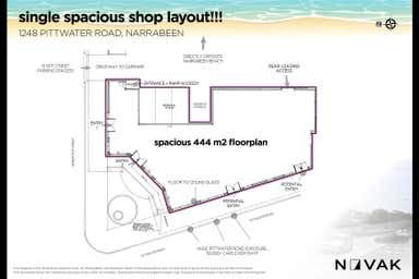 LEASED BY MARK NOVAK & KIM PATTERSON, 1250 Pittwater Road Narrabeen NSW 2101 - Floor Plan 1