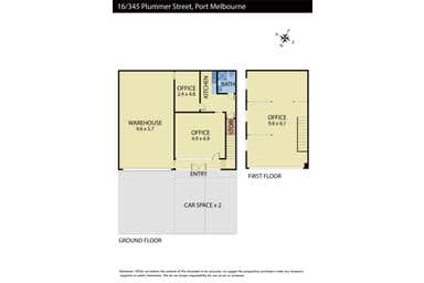 16/345 Plummer Street Port Melbourne VIC 3207 - Floor Plan 1