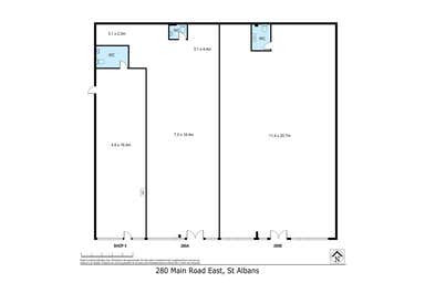 280-282 Main Road East St Albans VIC 3021 - Floor Plan 1