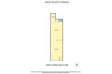 709 High Street Thornbury VIC 3071 - Floor Plan 1