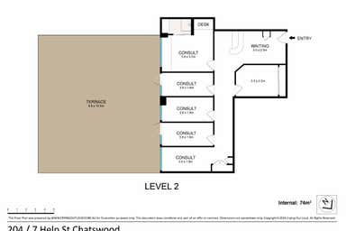 204/7 Help Street Chatswood NSW 2067 - Floor Plan 1