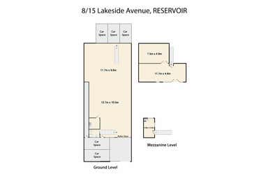 8/15 Lakeside Avenue Reservoir VIC 3073 - Floor Plan 1