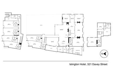 Islington Hotel 321 Davey Street Hobart TAS 7000 - Floor Plan 1