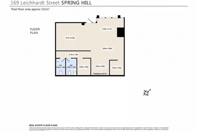 SHOP 2, 169 Leichhardt Street Spring Hill QLD 4000 - Floor Plan 1