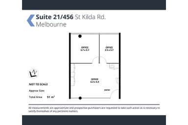 Suite 21/456 St Kilda Road Melbourne VIC 3004 - Floor Plan 1