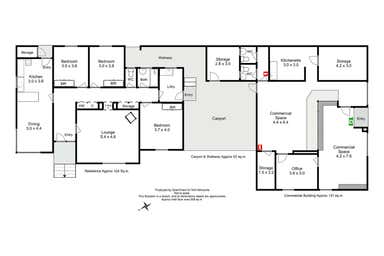 Ex-CBA Bank and Manager's Residence, 29 Orr Street Queenstown TAS 7467 - Floor Plan 1