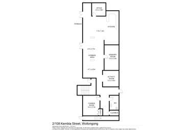 1/108 Kembla Street Wollongong NSW 2500 - Floor Plan 1