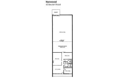 43 Beulah Road Norwood SA 5067 - Floor Plan 1