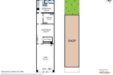 76 East Street Hadfield VIC 3046 - Floor Plan 1