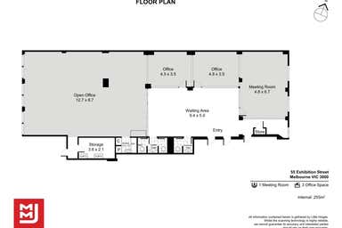 Level 5, 55 Exhibition Street Melbourne VIC 3000 - Floor Plan 1