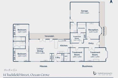 14 Tuckfield Street Ocean Grove VIC 3226 - Floor Plan 1