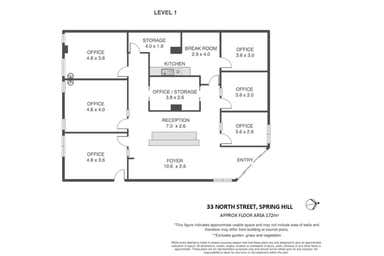 297, 33 North Street Spring Hill QLD 4000 - Floor Plan 1