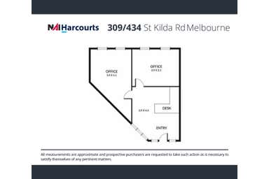 309/434 St Kilda Road Melbourne VIC 3004 - Floor Plan 1