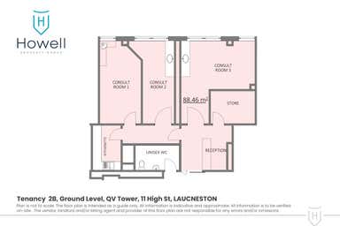 2B Ground Floor, 11 High Street Launceston TAS 7250 - Floor Plan 1
