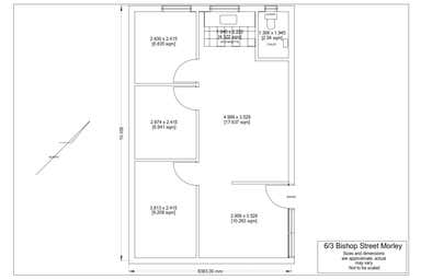 6/3 Bishop Street Morley WA 6062 - Floor Plan 1