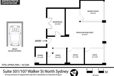 501/107 Walker Street North Sydney NSW 2060 - Floor Plan 1