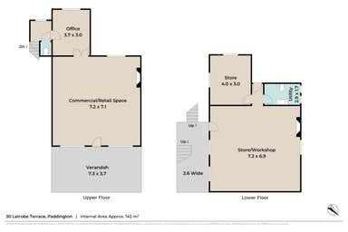 30 Latrobe Terrace Paddington QLD 4064 - Floor Plan 1