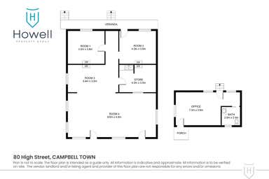 80 High Street Campbell Town TAS 7210 - Floor Plan 1