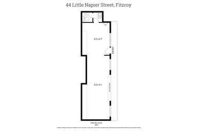 44 Little Napier Street Fitzroy VIC 3065 - Floor Plan 1