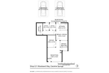 Shop C, 1 Woodward Way Caroline Springs VIC 3023 - Floor Plan 1