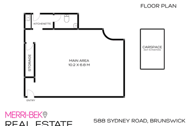 588 Sydney Road Brunswick VIC 3056 - Floor Plan 1