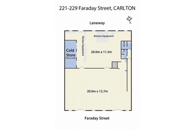 221-229 Faraday Street Carlton VIC 3053 - Floor Plan 1