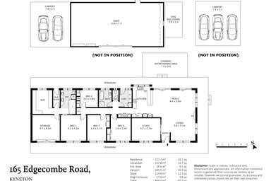 165 Edgecombe Road Kyneton VIC 3444 - Floor Plan 1